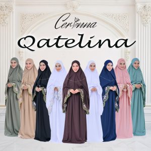 Telekung Sulam Qatelina